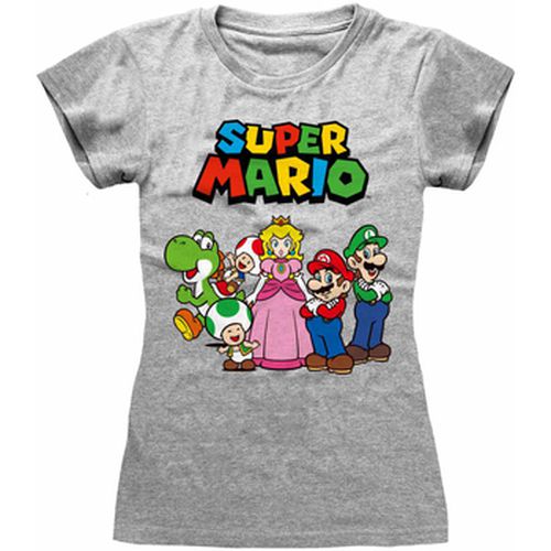 T-shirt Super Mario Vintage Group - Super Mario - Modalova