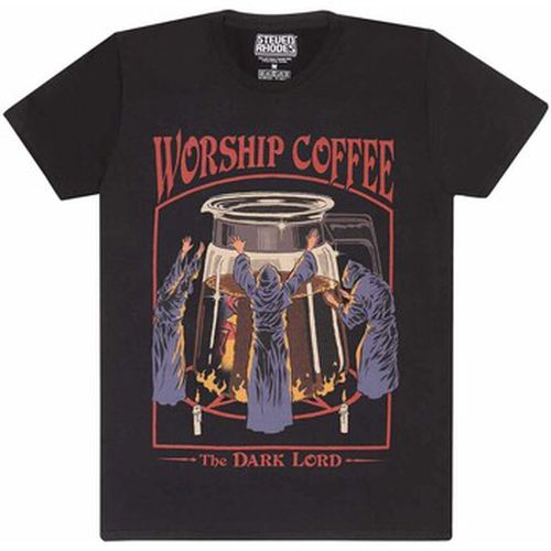 T-shirt Worship Coffee - Steven Rhodes - Modalova