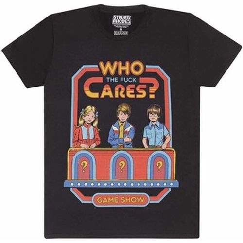 T-shirt Steven Rhodes Who Cares - Steven Rhodes - Modalova