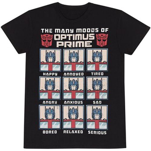 T-shirt Many Moods Of Optimus Prime - Transformers - Modalova