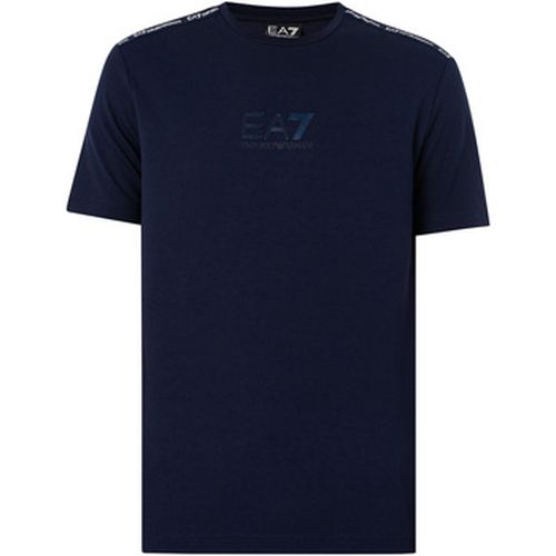 T-shirt T-shirt à logo en relief - Emporio Armani EA7 - Modalova