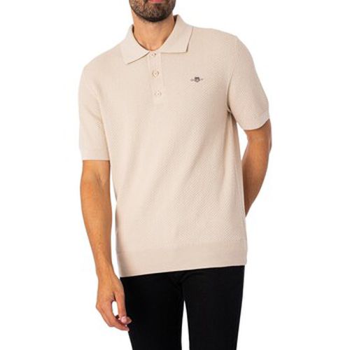 Polo Gant Polo en coton structuré - Gant - Modalova