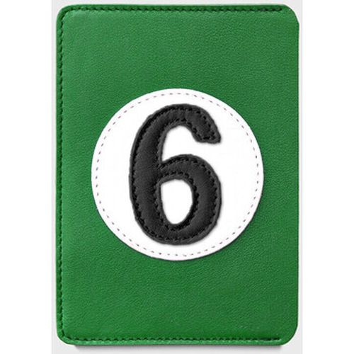 Portefeuille Protège passeport en cuir upcyclé avec numéro 6 - Entre 2 Retros - Modalova