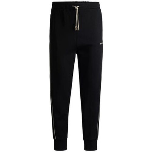 Pantalon BAS DE SURVÊTEMENT EN COTON STRETCH HADIKO 1 NOIR AVEC - BOSS - Modalova