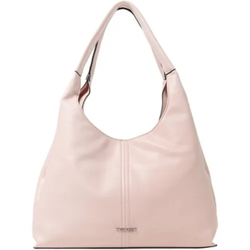 Sac Borsa Tote Large Donna Caramel Rosa 241TD8252 - Twin Set - Modalova