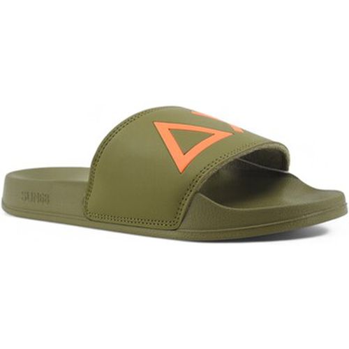 Chaussures Slippers Ciabatta Uomo Militare Verde X34103 - Sun68 - Modalova