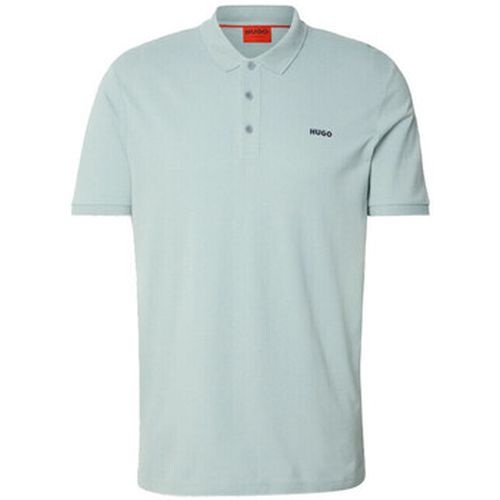 T-shirt POLO REGULAR FIT DONOS222 EN PIQUÉ DOUX AVEC LOGO - BOSS - Modalova