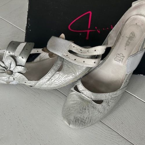 Ballerines BABIES CUIR ARGENT - Autre Marque - Modalova