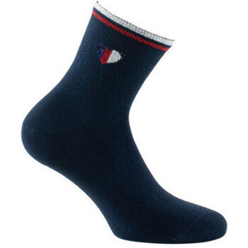 Chaussettes Socquettes fantaisies en coton coeur - Kindy - Modalova