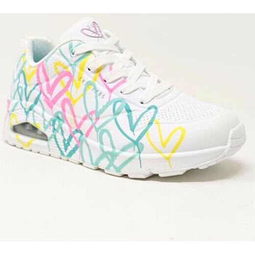 Baskets BASKET UNO CHANGED LOVE BLANC - Skechers - Modalova