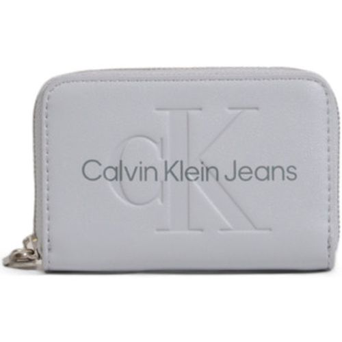 Portefeuille SCULPTED MED ZIP AROUND MONO K60K612255 - Calvin Klein Jeans - Modalova