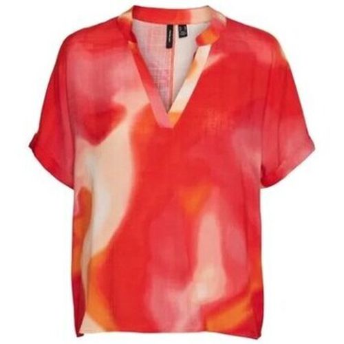 T-shirt TEE SHIRT - TANGERINE TANGO / JADE - M - Vero Moda - Modalova