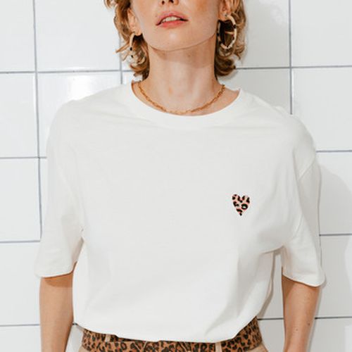 Blouses T-shirt cœur léopard - Promod - Modalova