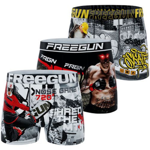 Boxers Lot de 3 boxers Garantie 2 ans Sport - Freegun - Modalova