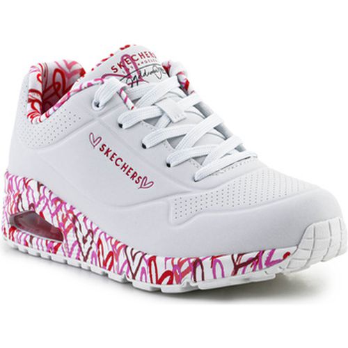 Chaussures UNO-LOVING LOVE 155506-WRPK - Skechers - Modalova