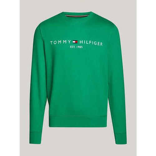 Polaire Sweat logo en coton bio - Tommy Hilfiger - Modalova