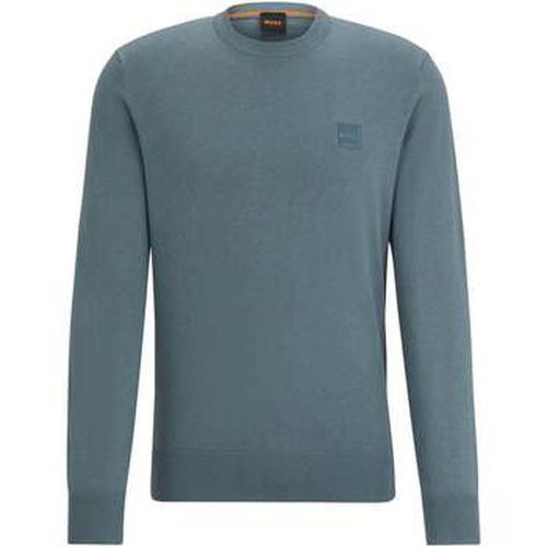 Sweat-shirt BOSS Pull bleu - BOSS - Modalova