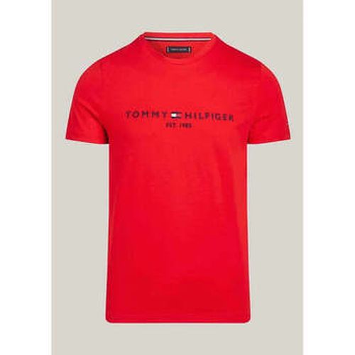 T-shirt T-shirt ajusté ajusté coton bio - Tommy Hilfiger - Modalova