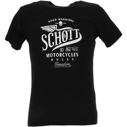 T-shirt T shirt serigraphie logo motor - Schott - Modalova