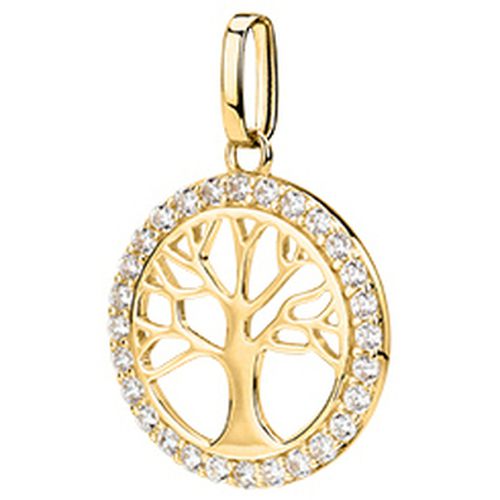 Pendentifs Pendentif en or 375/1000 et zircon - Cleor - Modalova