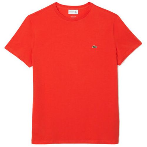 T-shirt T-SHIRT COL ROND EN JERSEY DE COTON PIMA UNI - Lacoste - Modalova