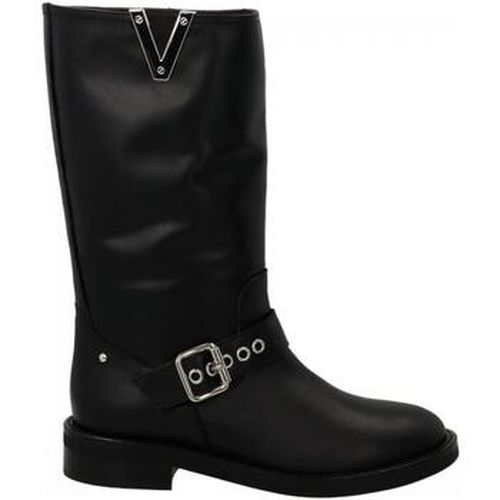 Bottes BIKER FIBBIE 3/4 CON V NICKEL - Via Roma 15 - Modalova