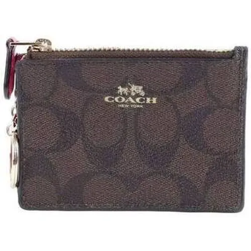 Pochette Coach Porte-carte en cuir - Coach - Modalova