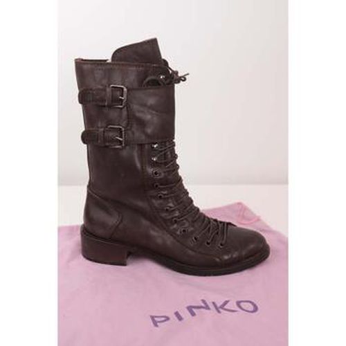 Boots Bottes à lacets en cuir - Pinko - Modalova