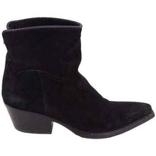 Boots Bottes western en daim - Sartore - Modalova