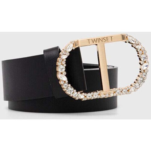 Ceinture CINTURA CON FIBBIA OVAL T E STRASS Art. 242TA4280 - Twin Set - Modalova