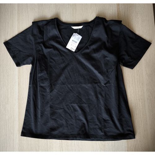 T-shirt Tee shirt neuf Camaïeu taille M Col V, coton - Camaieu - Modalova