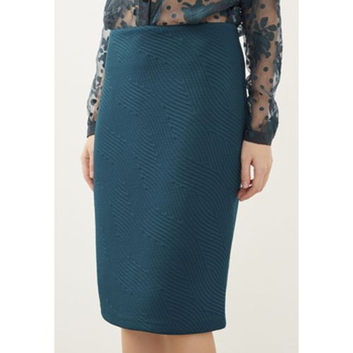 Jupes Petrol Green Stretch Mini Skirt - Just Like You - Modalova