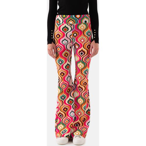 Pantalon Colorful Patterned Bell Bottom Women's Trousers - Just Like You - Modalova