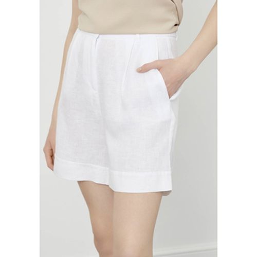 Short White Turned up Shorts - Just Like You - Modalova