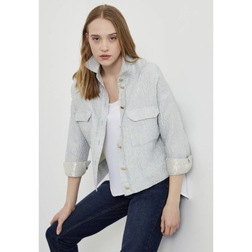 Veste Gold Button Pocket Short Jacket - Just Like You - Modalova