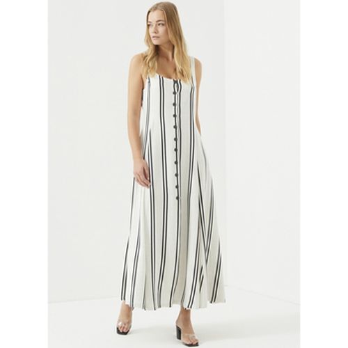 Robe Striped Knitted Strap Dress - Just Like You - Modalova