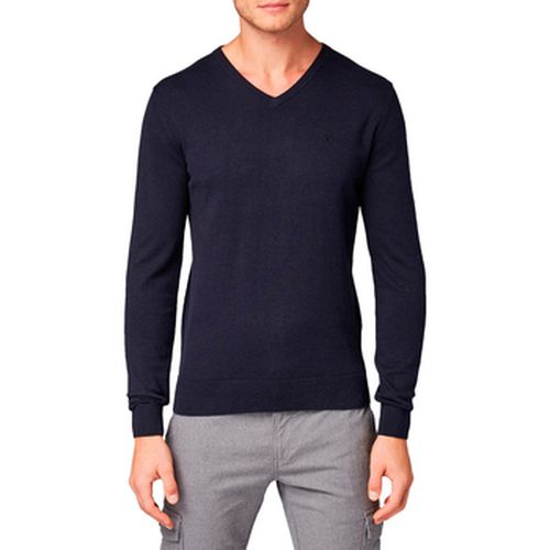 Pull Tom Tailor Pull V NECK Navy - Tom Tailor - Modalova