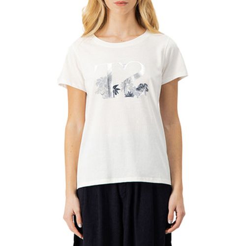 T-shirt Tee-Shirt LAURA Middle White - Teddy Smith - Modalova