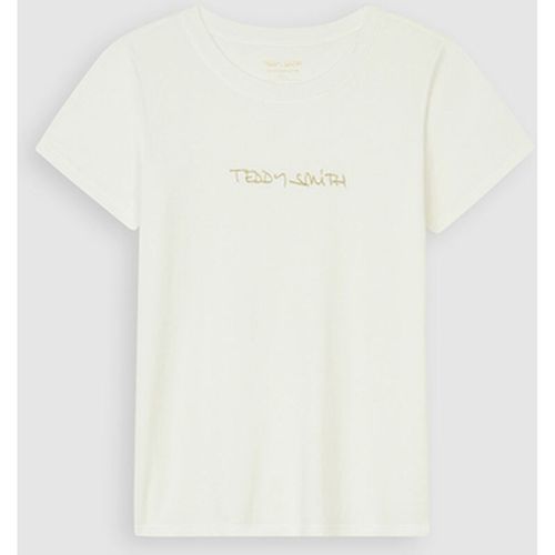 T-shirt Tee-shirt TICIA Middle White - Teddy Smith - Modalova