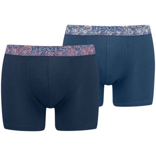 Caleçons Boxer LEVI'S® FLOWER Blue Combo (lot de 2) - Stichd - Modalova