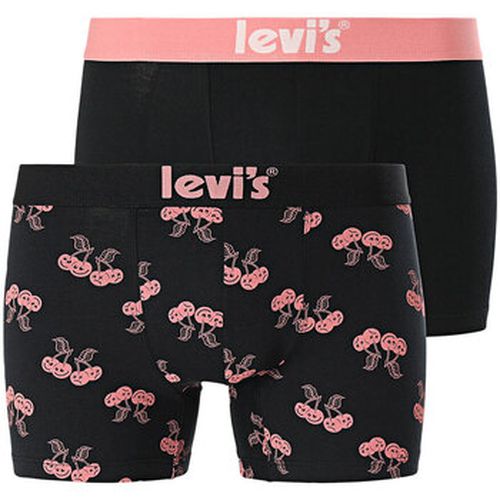 Caleçons Boxer LEVI'S® CHERRY Pink Black (lot de 2) - Stichd - Modalova