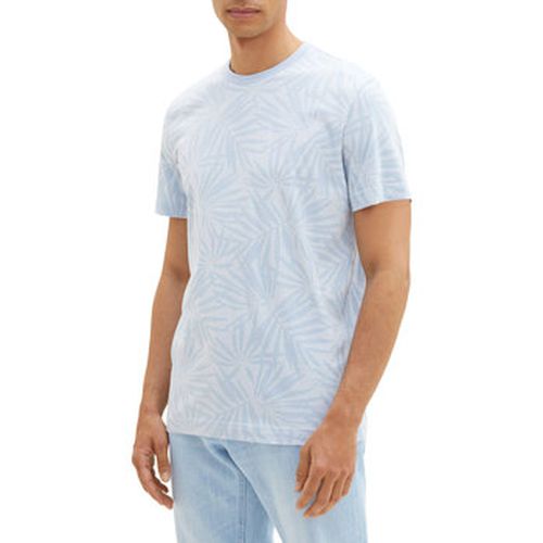 T-shirt Tee Shirt PALMIERS Blue - Tom Tailor - Modalova