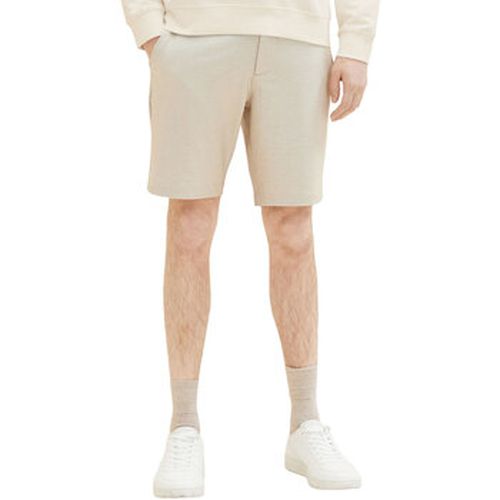 Short Short CHINO SLIM Sand Dobby Structure - Tom Tailor - Modalova