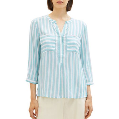 Chemise Chemise Teal Stripe - Tom Tailor - Modalova