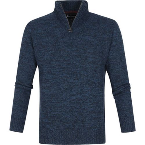 Sweat-shirt Pull-over Demi-Zip Agneline Bleu Foncé - Barbour - Modalova