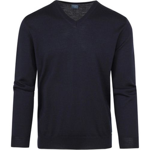 Sweat-shirt Pull Merino Bleu foncé - Olymp - Modalova