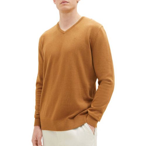 Pull Pull BASIC V NECK Dark Camel - Tom Tailor - Modalova