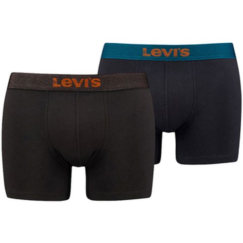 Caleçons Boxer LEVI'S® DYSTOPIAN Black Combo Ocean (lot de 2) - Stichd - Modalova