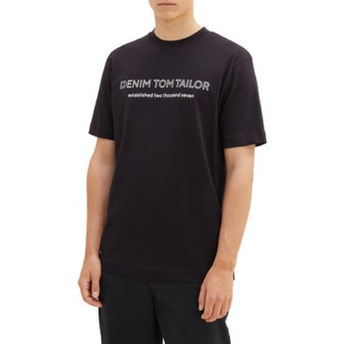 T-shirt Tee Shirt DENIM Black - Tom Tailor - Modalova