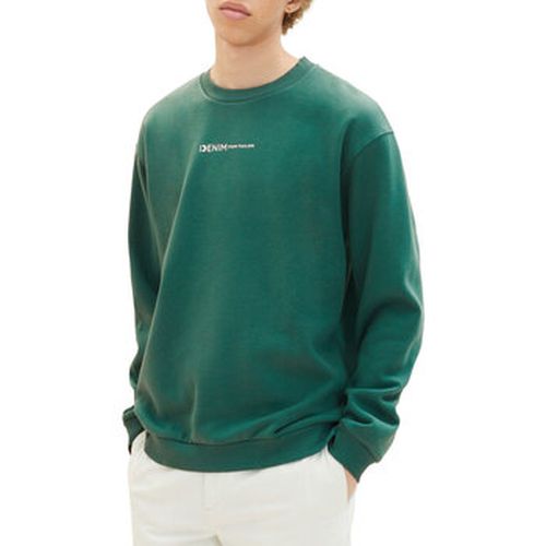 Pull Tom Tailor Sweat LOGO Green - Tom Tailor - Modalova